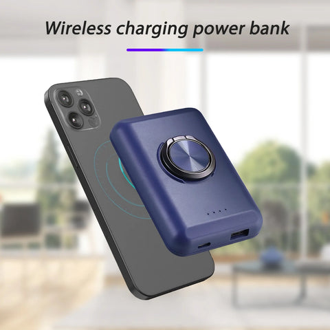 Wireless Mobile Power Supply Charging Power Bank PraticoTech