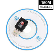 MT7601 Wifi Dongle Antena Wi-fi USB Adapter Network Card 2.4G Wifi Receiver PC USB Lan PraticoTech