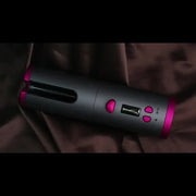 Boucleur Automatique avec 5 Niveaux de Chaleur – Boucles Parfaites, Facilement ! Obtenez des boucles sublimes en un geste ! Anti-brûlure, sans nœuds, et rechargeable par USB PraticoTech