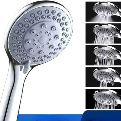 High Pressure Shower Head 5 Settings Handheld Shower Heads Spray With 5 FT Hose PraticoTech